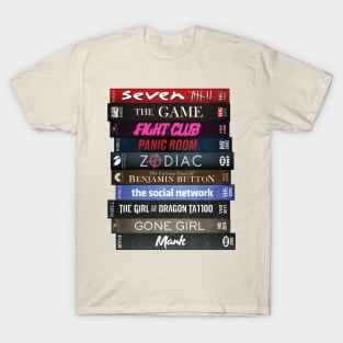 David Fincher Cassete Movie Retro T-Shirt